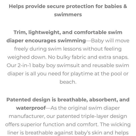 Iplay ( I play. )swim suit size 12 months EUC 💙⚓️❤️ - Picture 8 of 10